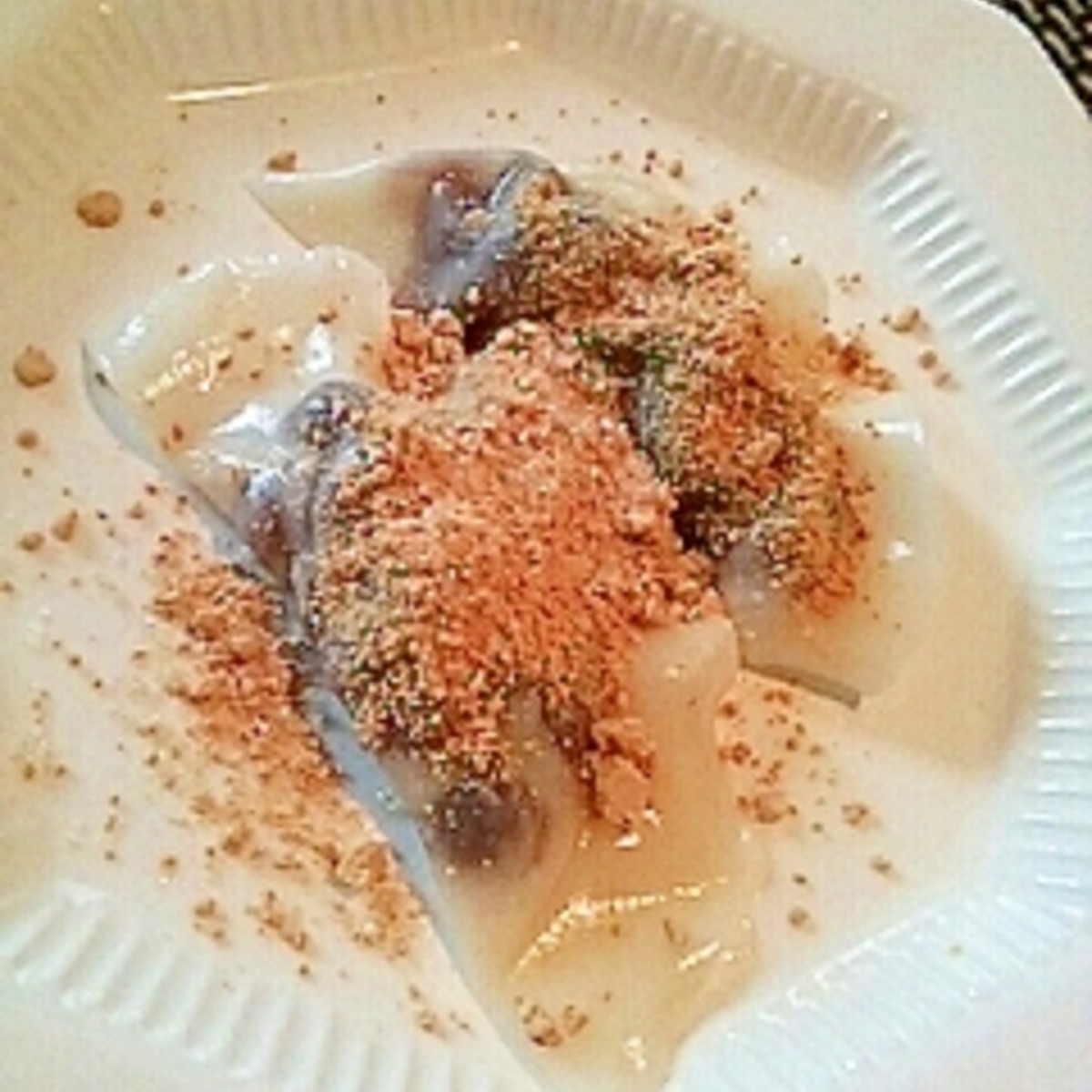 餃子の皮で簡単 なんちゃって生八つ橋 レシピ 作り方 By 酔いどれんぬ 楽天レシピ